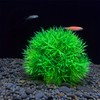 WEKVLPTH 2 Pack Aquarium Plastic Plants Grass Ball, Artificial Marimo