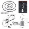 XP Design Portable Wide Mouth Pill Case Necklace Pendant Keychain