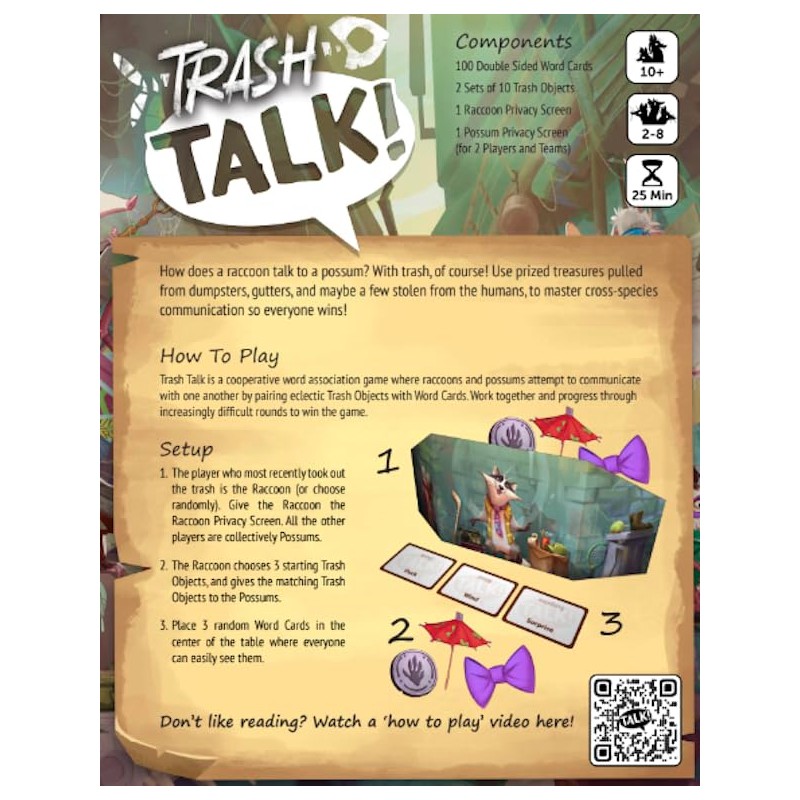 Friendly Skeleton: Trash Talk The Board Game