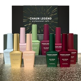 Chaun Legend UV LED Gel Nail Polish Holiday Collection 2024