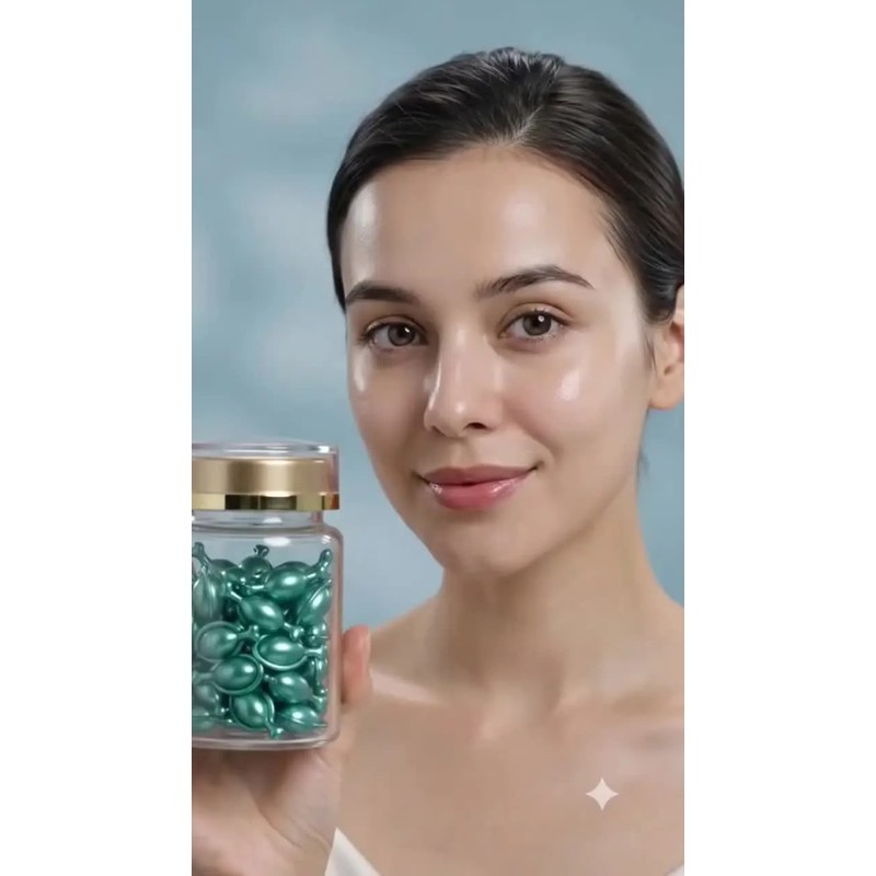 Cápsulas Serum Peptidos Vitamina C Antiedad 60 Capsulas