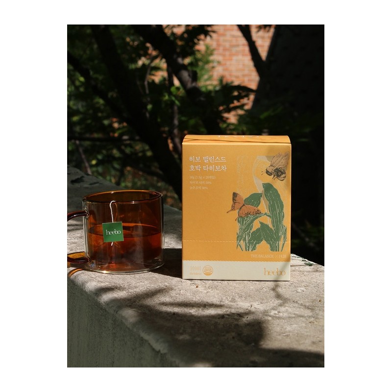 Heebo Balanced Pumpkin Taheebo Tea 1 box (1.5g / 히보