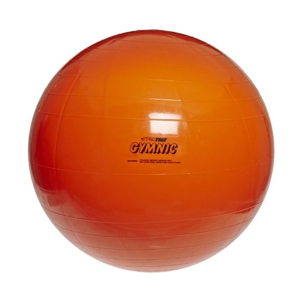 Gymnic Exercise and Play Ball with Thick Vinyl Exterior -