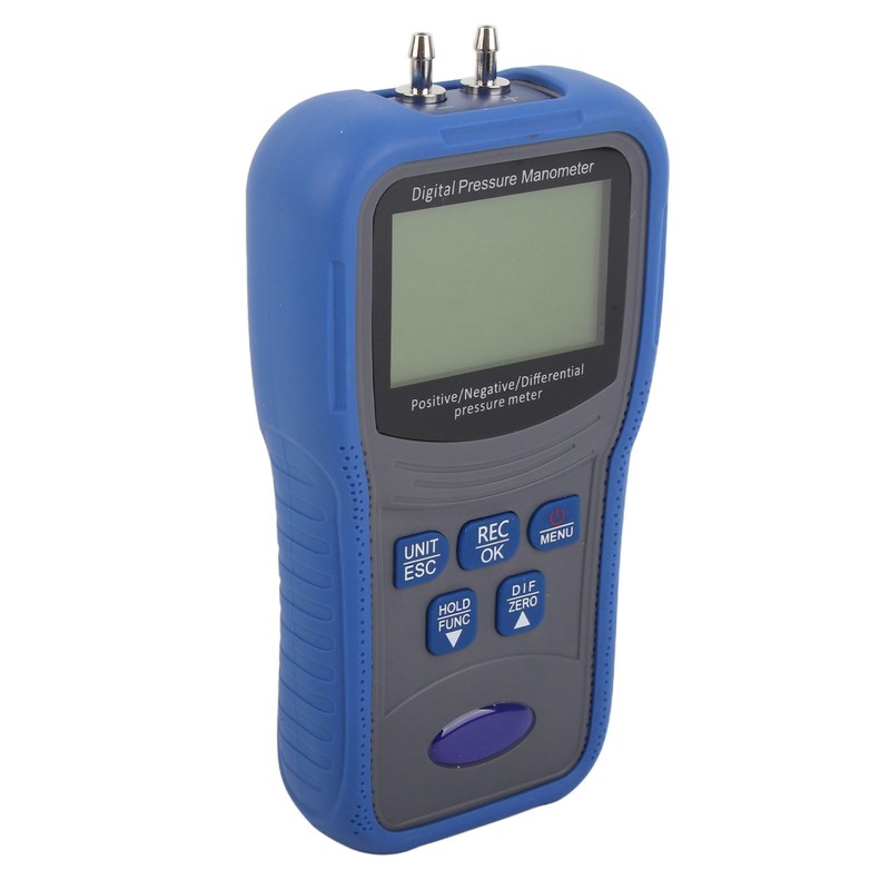Digital Manometer LCD Display High Accuracy Sensitive Fast Measurement Gas