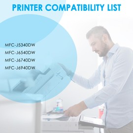 LeciRoba Compatible Replacement for Brother LC402XLBK LC402BK LC402 LC402XL Bk Black Ink Cartridge for Brother MFC-J5340DW MFC-J6540DW MFC-J6740DW MFC-J6940DW Printer (2-Pack)