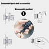 Taiss Momentary Push Button Switch Start/Stop Red Green Sign NO