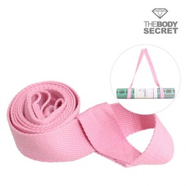 The Body Secret Yoga Mat Carrying Strap Pink 8ea