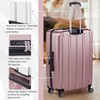 Karl home Expandable Suitcase Set 3 Piece, PC+ABS Hardshell Luggage