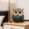 Baitiane Owl Statue Home Decor, Owls Figurine for Bookshelf