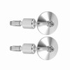 1 Pair 7/8" Round Handlebar Bar End Rear View Mirrors