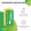AOBOO Rechargeable Battery, 3V CR2 Battery, Household Battery Suitable for