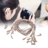 10Pcs 2pin Hearing Aid Cable High Temperature Resistance PVC Reliable