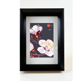 Angled Frame For Picture/Photo/Certificate (6x8", Black)