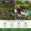 Garden Tool Set with Storage Bag for Plant Care –