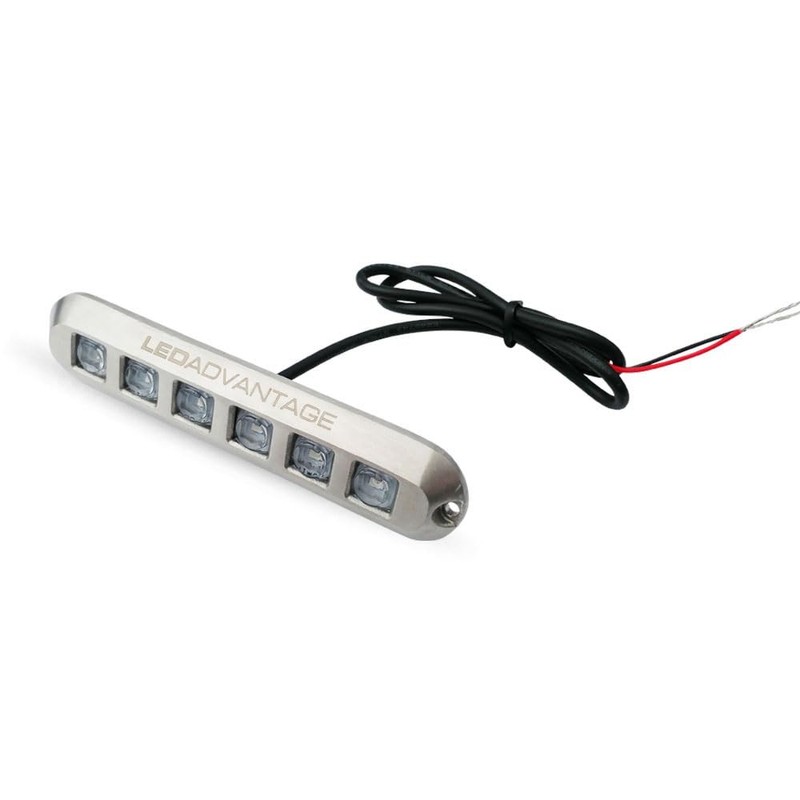 LEDADVANTAGE 12v 6 Watt Blue, Green, Cool White Compact 316