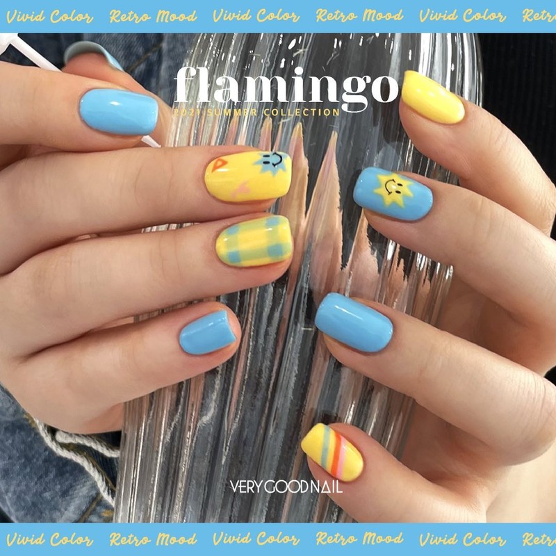 Very Good Nail Flamingo Single Item / 베리굿네일 플라밍고 단품