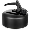 2 Litre Stainless Steel Black Whistling Stove Top Kettle |