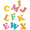 Baker Ross AF422 Capital Letters Foam Rubber Stickers with Patterns,