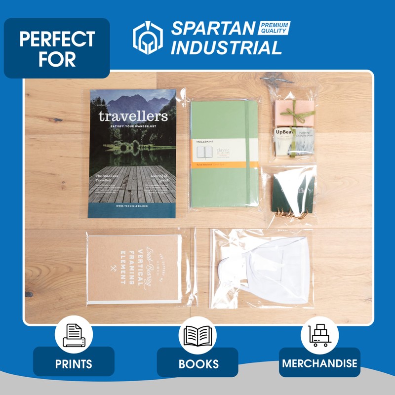 Spartan Industrial - 5" X 7" (200 Count) Crystal Clear