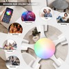 FUMLTP Ceiling fans with Lights, 54Inch RGB Low Profile Ceiling