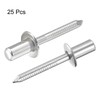sourcing map Blind Rivets, 304 Stainless Steel Pull Rivets Core