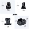 YALLSAME Quick Release Tripod Adapter + Tripod Mount + Cold