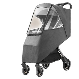 Universal Rain Cover for Pushchairs, Baby Rain Cover, Pushchair, Cane, Made of Linen, Waterproof Rain Clothing, Pushchair, Windproof, Cold Protection, Rain Cover, Dust Protection