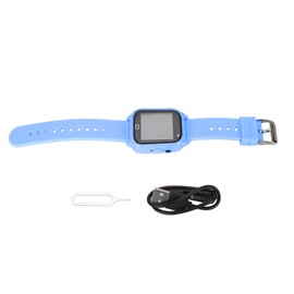 Kids Smartwatch IP67 Waterproof Color Touchscreen Boy Girl Watch with 26 Games Music Video Camera Alarm Clock Blue