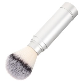minkissy Men Portable Shaving Brush Travel Friendly Beard Brush for Men Bristle Face Cleaning Shave Brush for Salon Use and Grooming Kits