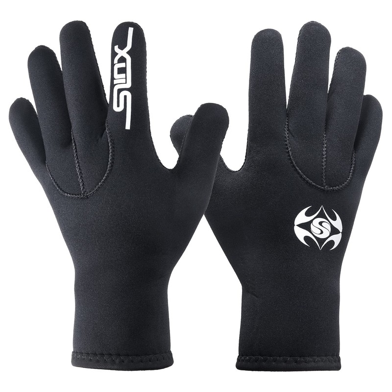 PAWHITS Wetsuit Gloves 3mm Neoprene Gloves Thermal Anti-slip Diving Gloves