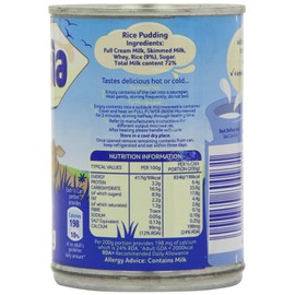 Ambrosia Creamed Rice Pudding 400 g (Pack of 12)