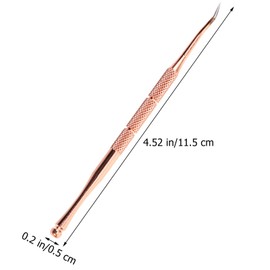 TOVINANNA Stainless Steel Pimple Tool for Blackhead and Removal Compact Design for Easy Use and Storage for Facial Care and Personal Grooming