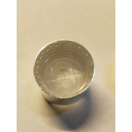 Meliar Frasco Pet 125 Ml Oval Tapa Disctop Dorada/ Plata (50 Pzs)