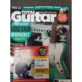 Total guitar 2020 guitar workout play the who + more iss.328 w/free cd