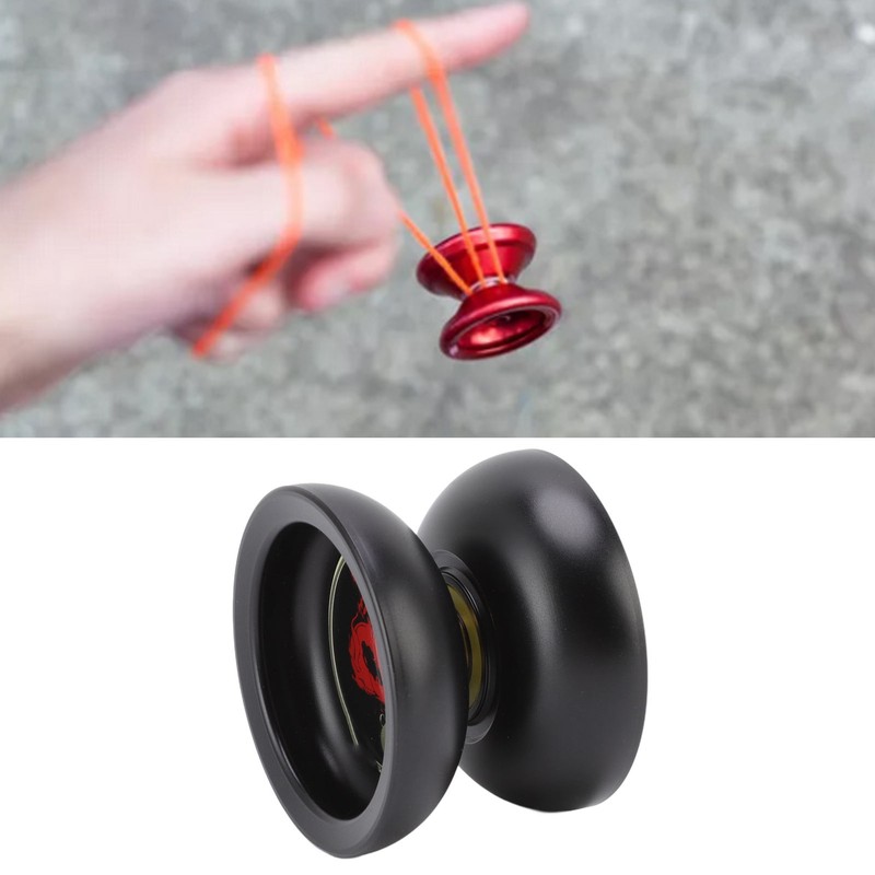 Kids Yoyo Ball U Shape Unresponsive Bearing Stable Rotation Alloy