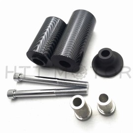 HONGK Carbon Frame Sliders Crash Protector For 2003-2004 Kawasaki ZX6R / ZX6RR