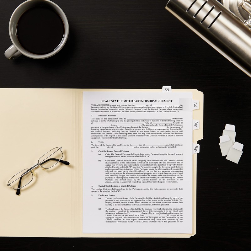 Avery Mini Ultra Tabs, 1" x 1.5", 2-Side Writable, White,