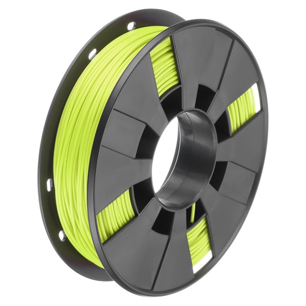 sourcing map 1.75mm Filaments PLA Fluorescent Yellow 0.25KG Dimensional Accuracy