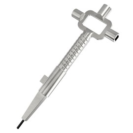 Multipick Universal Key [Made in Germany] Construction Key – Architect Key – Construction Site Key – Universal Key – Building Bone Janitors – Construction Key Set – Cylinder Measuring Gauge