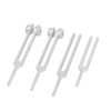 Resonance Tuning Forks Healing Set C128Hz 384Hz C256Hz OM136.1Hz Weighted