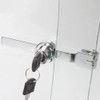 yotutun Terrarium Lock with Key Equal 4 Pieces Rack Lock