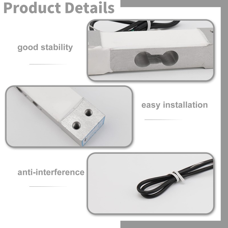 Pxyelec Platform Scale Sensor Weighting Sensor Load Cell Sensor for