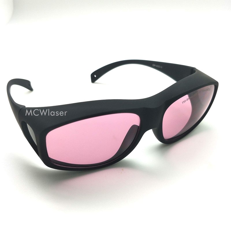 MCWlaser Laser Safty Safety Glasses 750-850 & 765-830nm Typical for