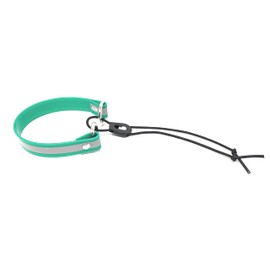 Sparky Pet Co - Surefit ECollar Replacement Strap - Bungee Dog Collar - Waterproof - Adjustable - Secure Nexus Wheel Lock - for Electronic Training & Invisible Fence Systems - 1" (Reflective Green)