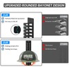 ADDUDU Hat Rack,Wall-Mounted Hat Organizer for Closet Bedroom RV Living