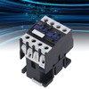 25A Power Contactor Normally Open Electric AC Contactor Silver Alloy