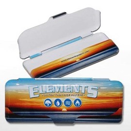 ELEMENTS Rolling Paper Container Metal TIN 1.25 Pack of 1