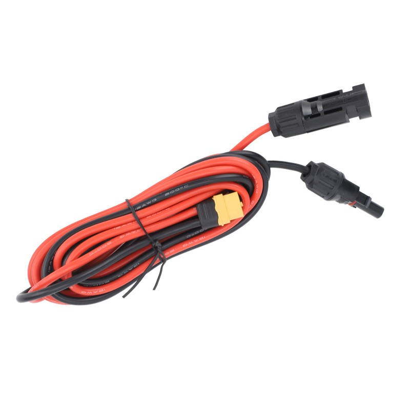 Solar Charge Cable Connector to XT60 Adapter for Panel Generator