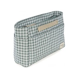 Walking Mum. I Love Vichy Baby Toiletry Bag, Small Organiser Bag for Baby Grooming and Hygiene Accessories, Practical and Comfortable to Carry, Green, 26 x 16 x 12 cm.