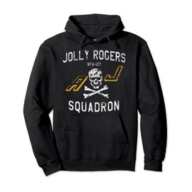 Jolly Rogers Strike Fighter Squadron VFA-103 Vintage Pullover Hoodie